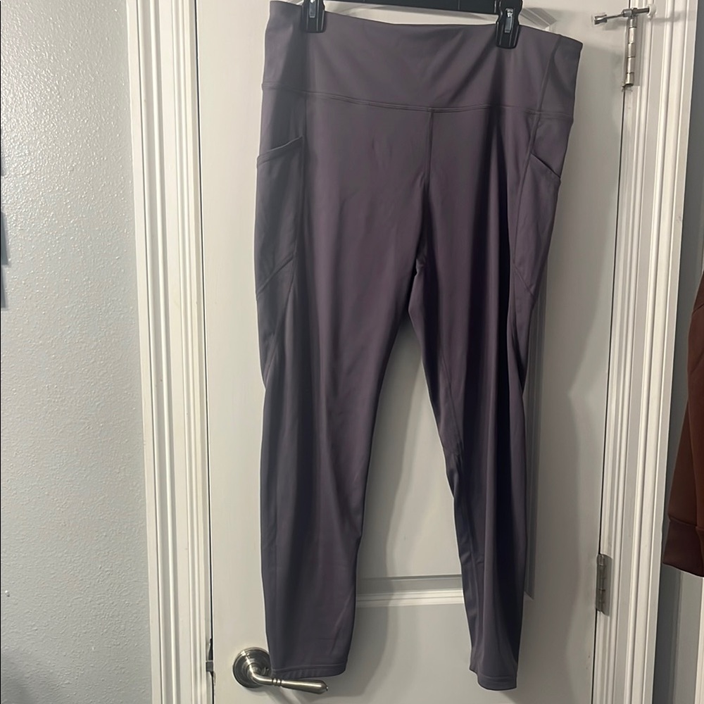 OPEN your offers- Women's Gray/lavender Mono B leggings- open to offers